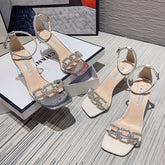 Women's High Chunky Korean Style Fashion Fairy Sandals